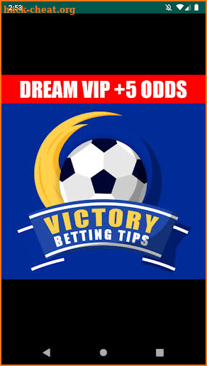 Victory Betting Tips Dream VIP +5 Odds screenshot