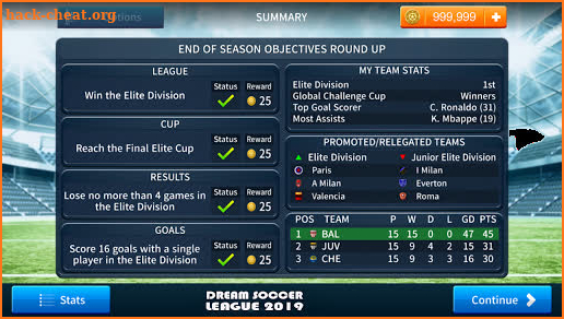 Victory Dream League Soccer  2019 New DLS Helper screenshot