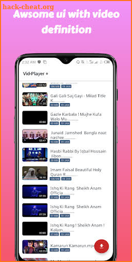 Vid-Player Pro - Video Player screenshot