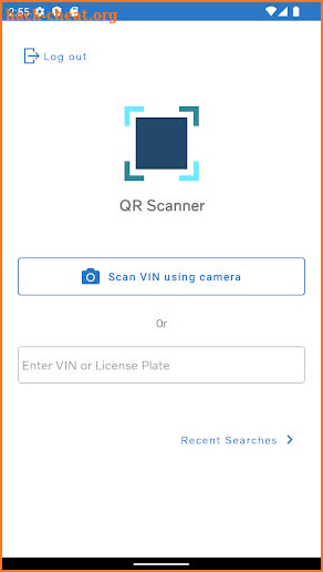 VIDA QR Scanner screenshot