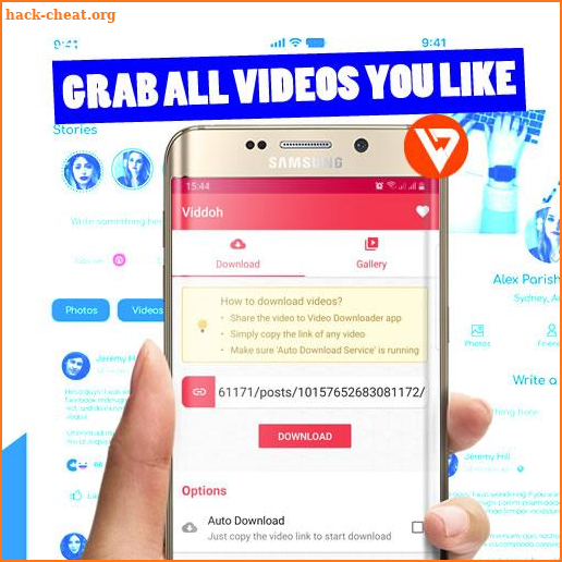 Viddoh - Video Grabber screenshot