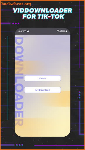 VidDownloader for Tik-Tok screenshot