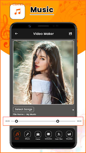 Vide - Video Maker of Photos with Music & Editor screenshot