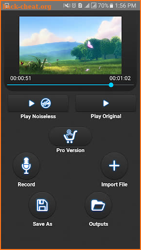 Video and Audio Noise Reducer, Recorder and Editor screenshot