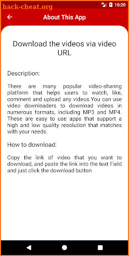 Video & Mp3 Downloader - 2020 screenshot