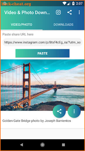 Video and Photo Downloader for Instagram™ screenshot
