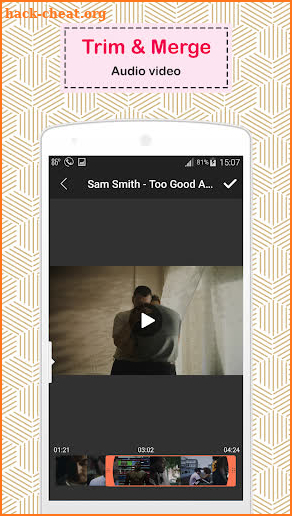 video audio cutter screenshot