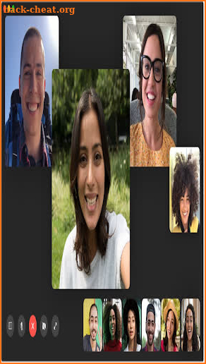 Video call and Chat screenshot
