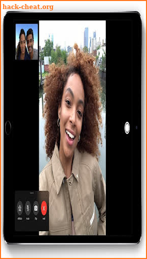Video call and Chat screenshot
