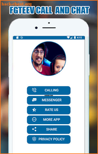 Video Call And Chat For FGTEEV Family Simulation screenshot