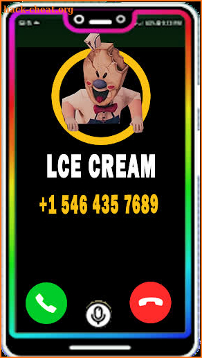 Video Call & Chat For Ice Scream : Simulator screenshot
