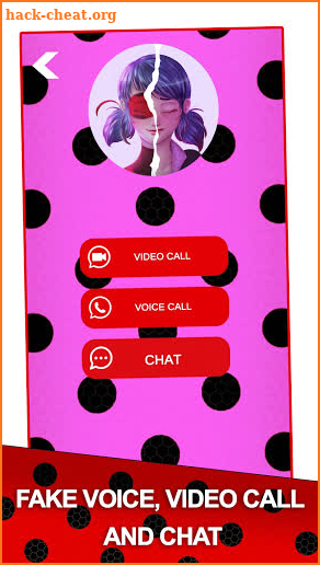 Video Call & Chat - Ladybug Noir screenshot