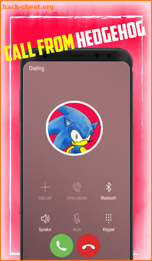 video call and chat simulator with sonic's 2020 screenshot