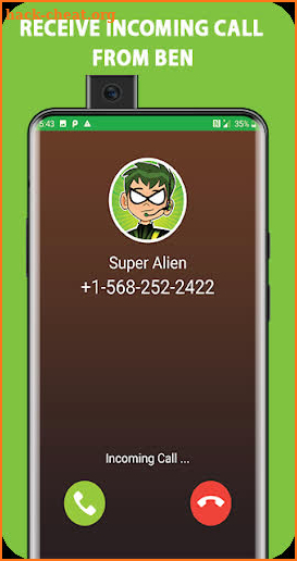 video call, chat simulator and game for benten screenshot
