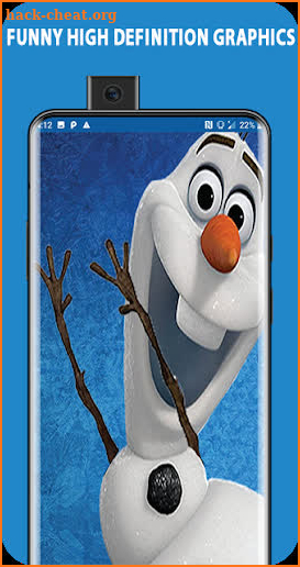 video call, chat simulator and game for snowman screenshot