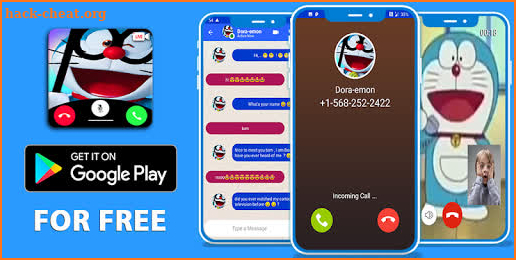 video call, chat simulator and game for Tom's screenshot