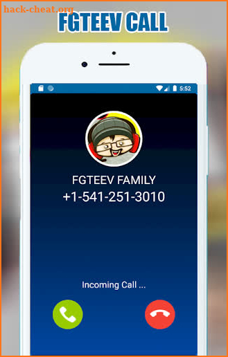 Video Call FGTEEV Family Call Video screenshot