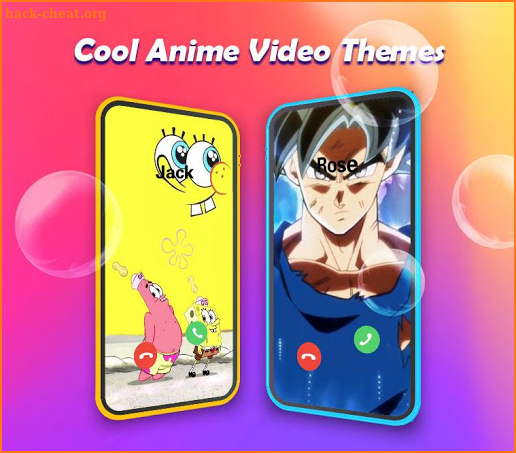 Video Call Flash-Color Phone Screen Theme Launcher screenshot