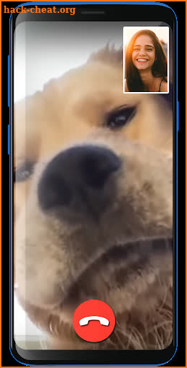 Video call from a dog (PRANK) screenshot