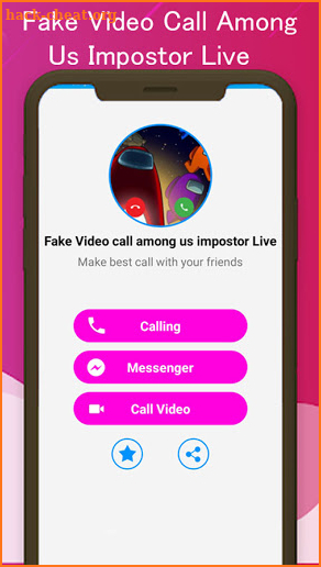 Video call from Among Us Impostors simulation screenshot