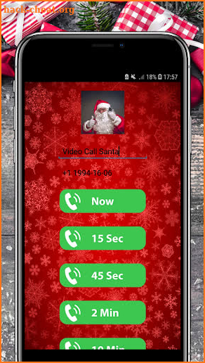 Video Call From Santa & Chat screenshot