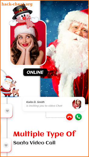 Video Call From Santa Claus screenshot