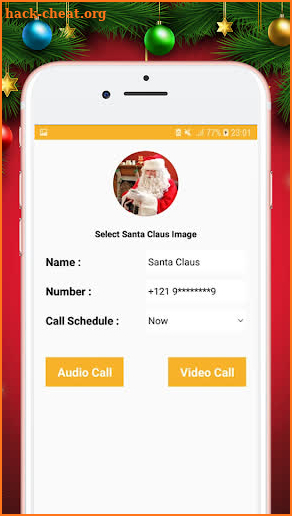 Video Call From Santa Claus (Prank) screenshot