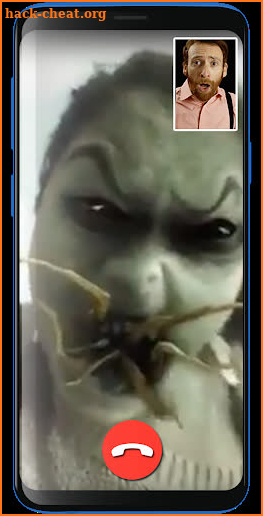 Video call from scary girl (prank) screenshot