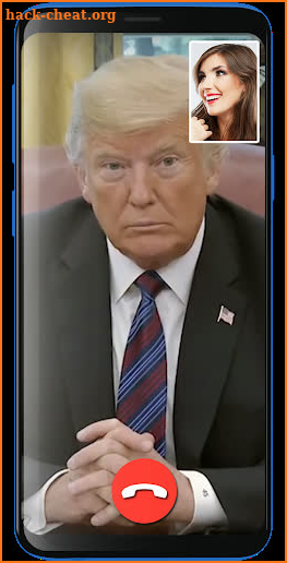 Video call from Trump (PRANK) screenshot