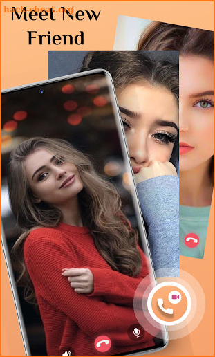 Video Call Omegle Stranger: Random Chat with Girls screenshot