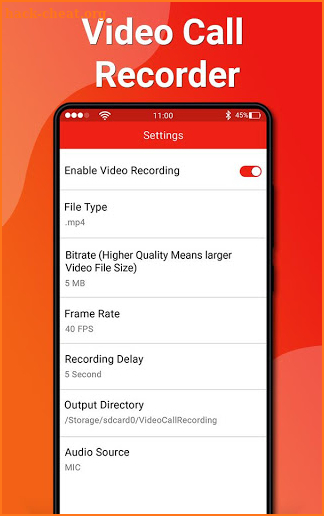 Video Call Recorder - Automatic Call Recorder screenshot
