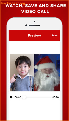 Video Call Santa Real screenshot