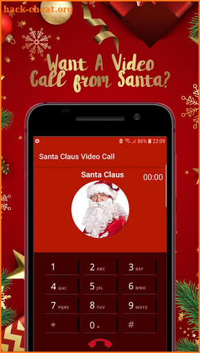 Video Call With Santa Claus Simulator screenshot