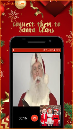 Video Call With Santa Claus Simulator screenshot
