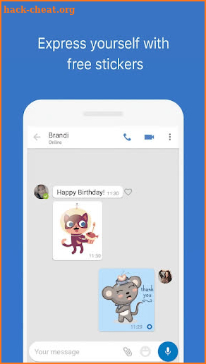 video calling tips messenger screenshot