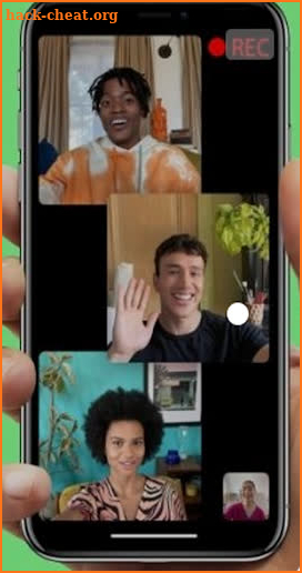 video calling:chat screenshot