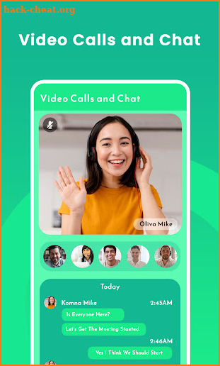 Video Calls and Chat screenshot