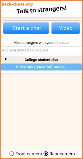 Video chat - Random Video Call & Talk to Strangers screenshot