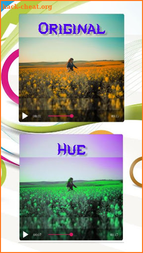 Video Color Effects - Video Filters screenshot