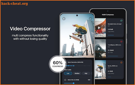 Video Compress, Trim, Crop screenshot