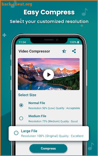 Video Compressor - Compress video size - MP4 screenshot