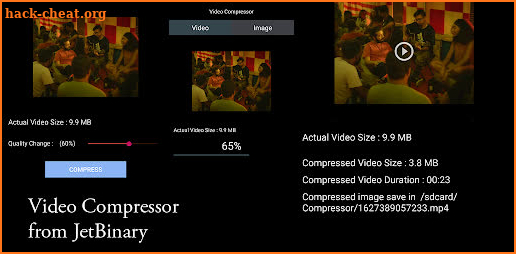 Video Compressor - Compress Videos, Image (Adfree) screenshot