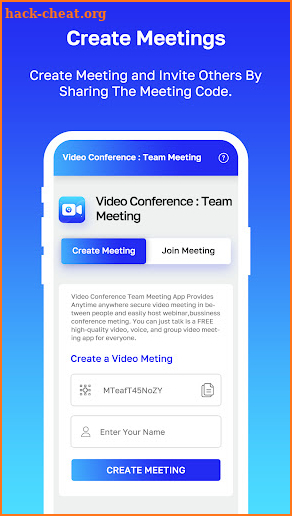 Video Conference For Meeting screenshot