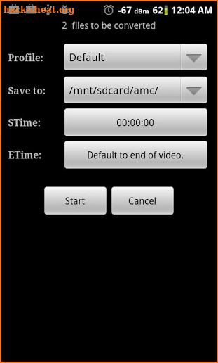 Video Converter Android screenshot