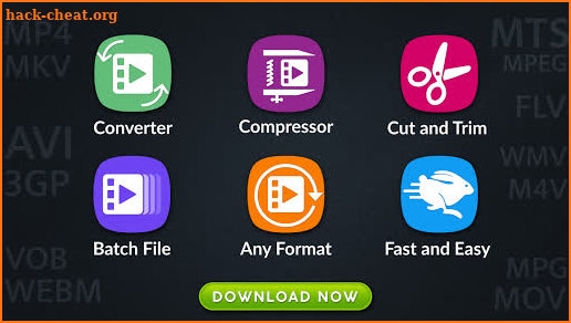 Video Converter, Compressor MP4, 3GP, MKV,MOV, AVI screenshot