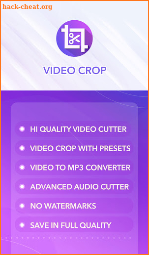 Video Crop & Trim (Video Cut) screenshot