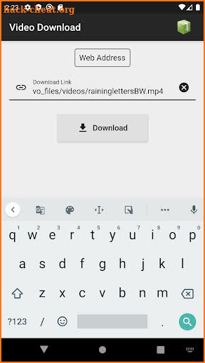 Video Download screenshot