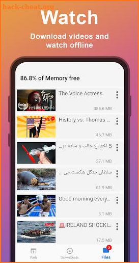 Video Downloader — all in one screenshot