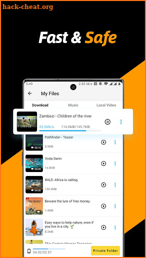 Video Downloader & File Saver screenshot