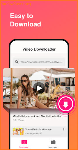 Video Downloader and Reels screenshot